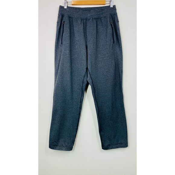Mens Lululemon Anti-Gravity Sweatpants Large Dark Gray Charcoal Drawstring Mens - Picture 1 of 13